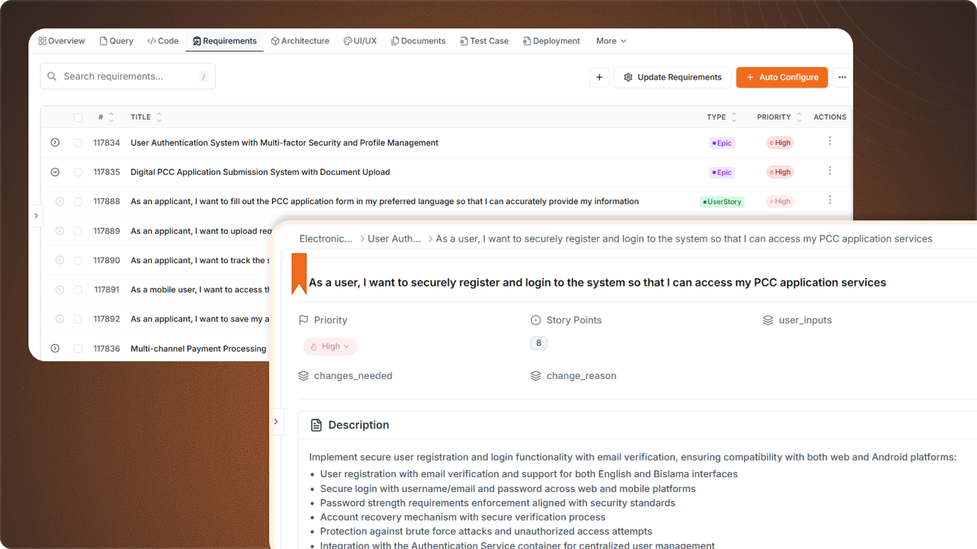 screenshot of KAVIA AI